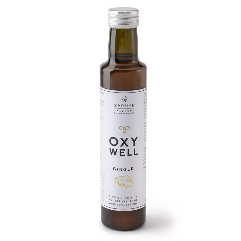 Oxymel Sauerhonig Original aus Honig & Apfel mit Ingwer