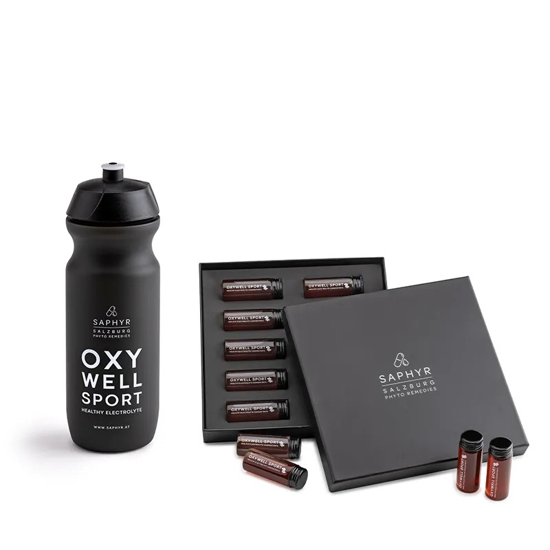 Saphyr Oxywell Sport Aktiv und Trinkflasche