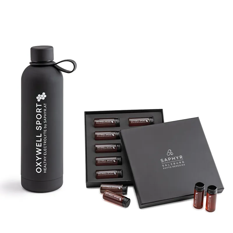 Saphyr Oxywell Sport Pro und Thermos-Trinkflasche
