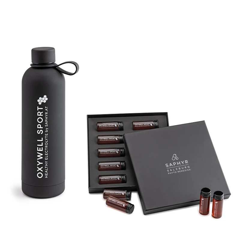 Saphyr Oxywell Sport Pro und Thermos-Trinkflasche