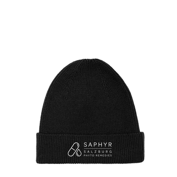 Leichte Strickmütze aus Fairtrade Bio-Baumwolle.