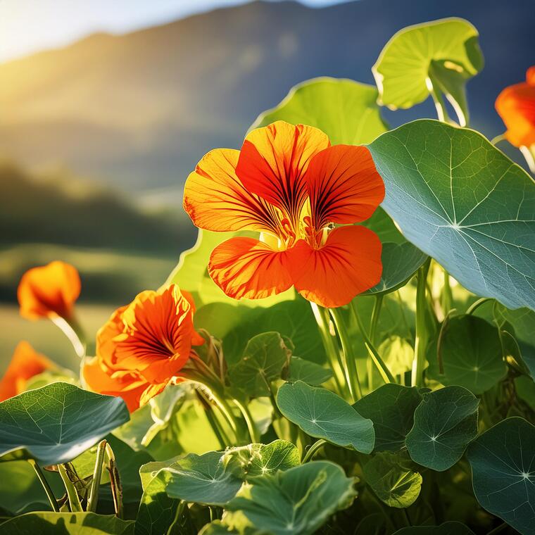 Kapuzinerkresse - Tropaeolum majus L.